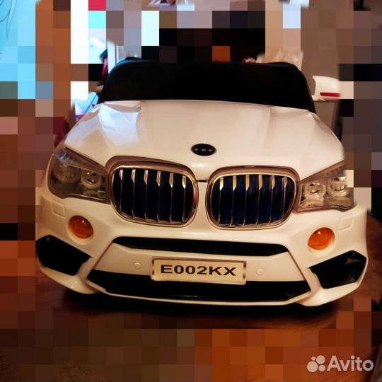Детский электромобиль bmw х5 отл сост