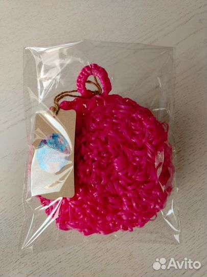 Мочалка ручной работы