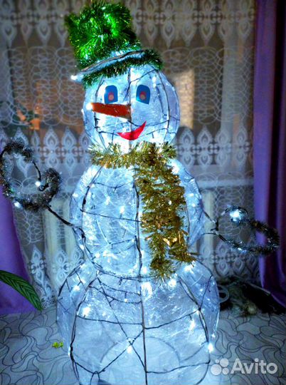 Световые новогодние фигуры