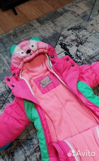 Комбинезон зимний для девочек