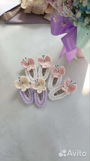 Заколка для волос ручной работы