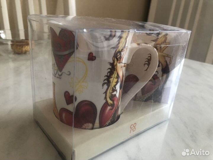 Чашка с подставкой