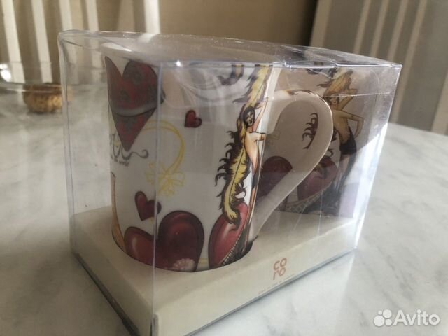 Чашка с подставкой