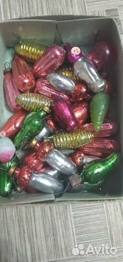 Елочные игрушки СССР