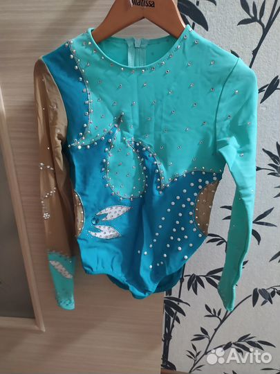 Купальник для спортивной аэробики. Рост 125-135