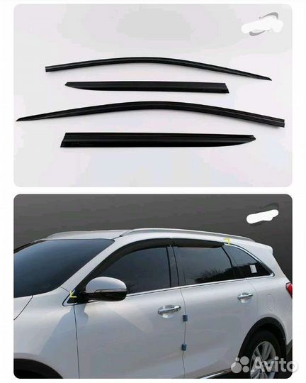 Дефлекторы Kia Sorento Prime 2014-2020