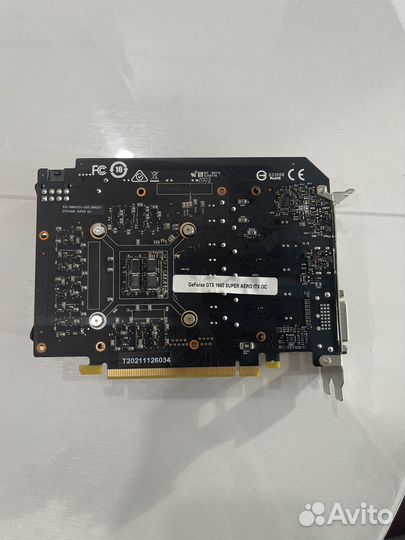 Видеокарта MSI gtx 1660 super 6gb