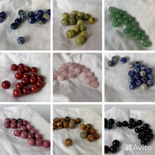 Натуральные камни бусины оптом