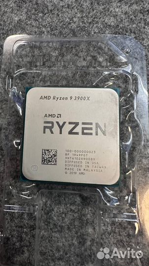 Amd ryzen 9 3900X 12 ядер (24 потока) AM4 BOX