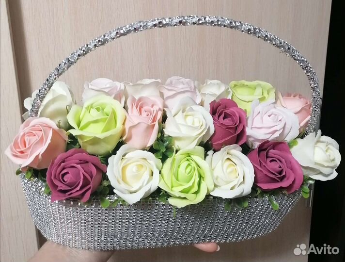 Цветы мыльные розы Нефтекамск Доставка