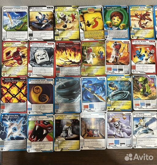 Картачки lego ninjago