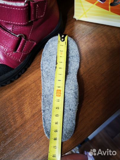 Ботинки демисезонные для девочки 24 р