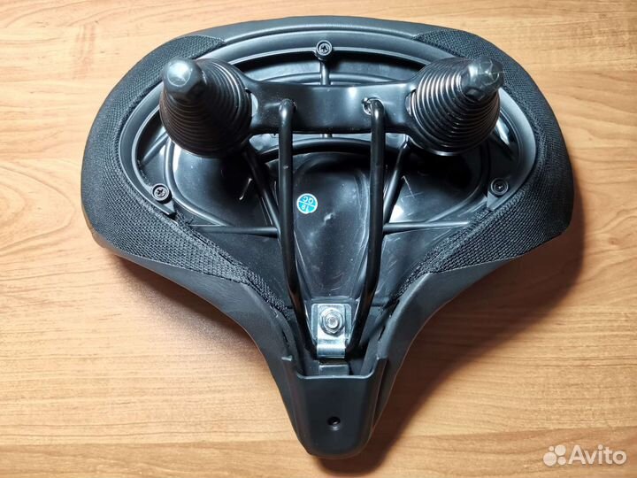 Седло для велосипеда широкое 33см