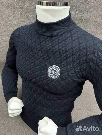 Свитер Stone Island Теплый Зима