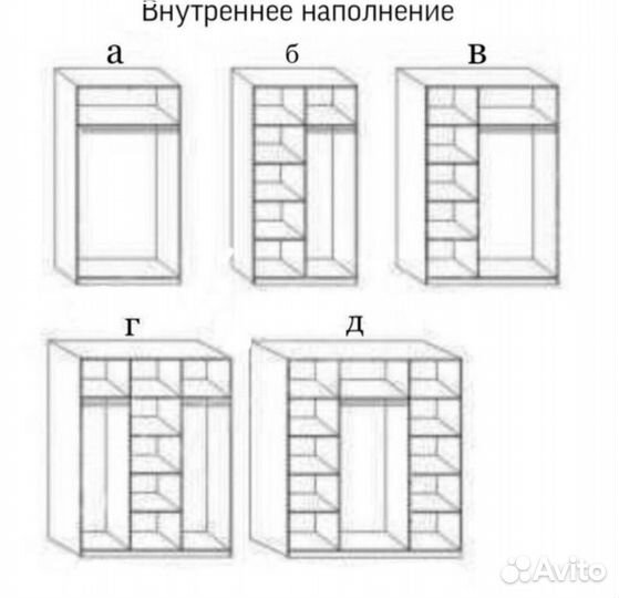 Шкаф-купе напрямую с фабрики