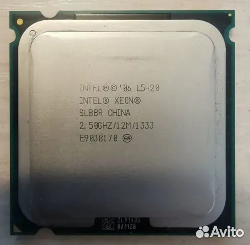 Процессоры Xeon L5430, L5420 на 775 сокет