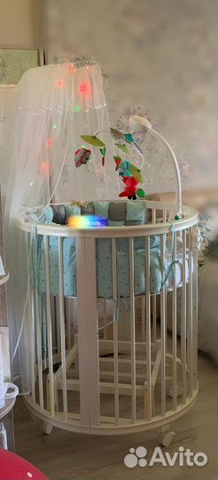 Кроватка трансформер Premium baby