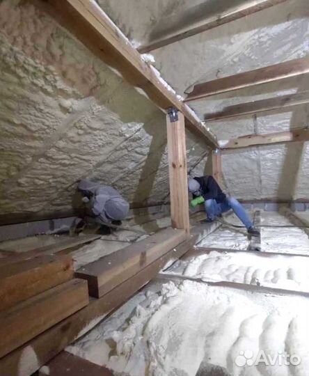 Утепление стен дома пенополиуретаном (ппу)