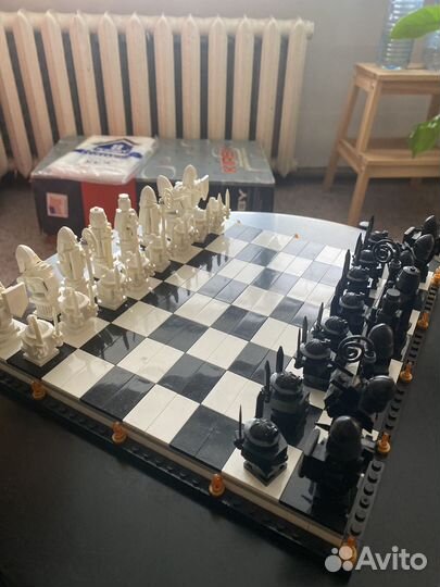 Шахматы гарри поттер lego