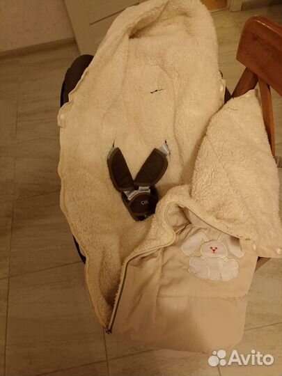 Автокресло 0+ Maxi-Cosi Citi + теплый конверт