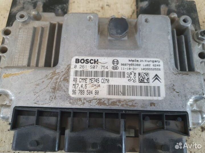 Блок управления двигателем Citroen С4