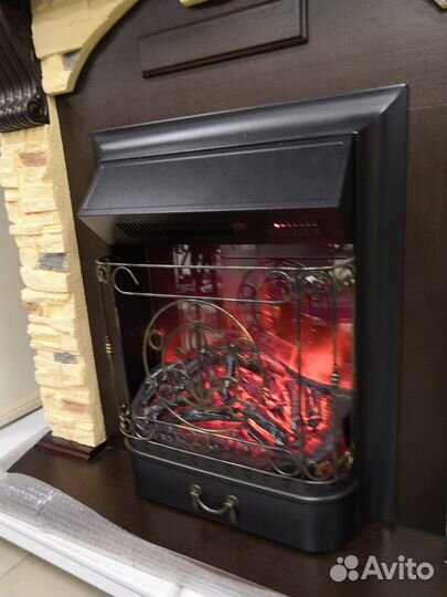 Электрокамин Dublin мдф + сланец