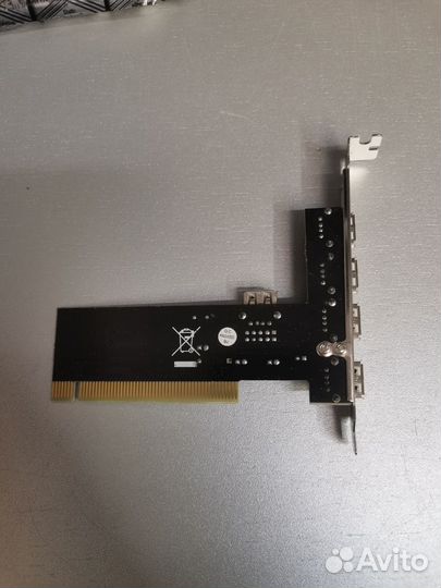 Внутренний Usb hub PCI для пк