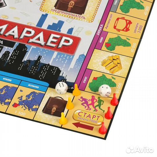 Настольная игра Анти-Миллиардер Умные игры