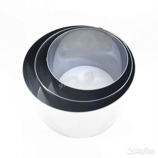 Форма для выпечки Кольцо диаметр 24 см, высота 10