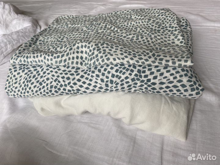 Tradkrassula IKEA пододеяльник и наволочка б/у