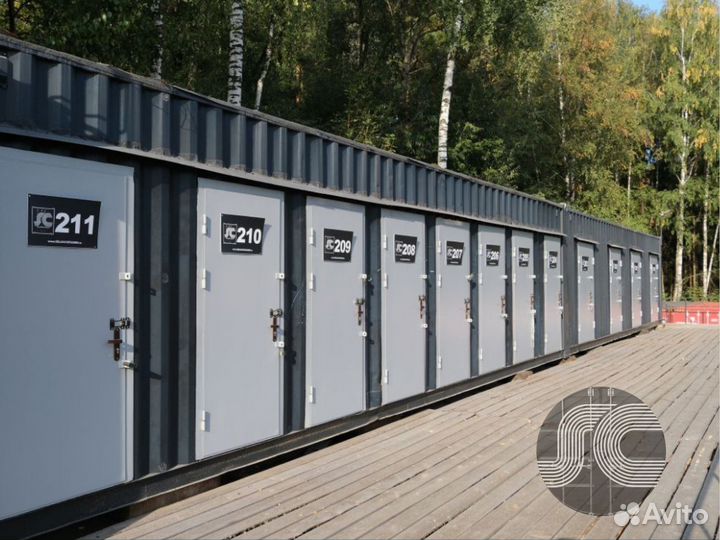 Аренда склад контейнер 20 футов (15 м.кв)