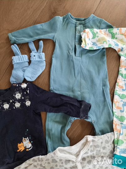 Детская одежда пакетом для мальчика 74-80