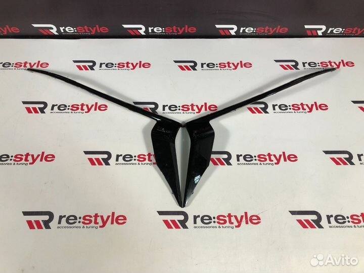 Ресницы фар Toyota Land Cruiser Prado 150 D2419