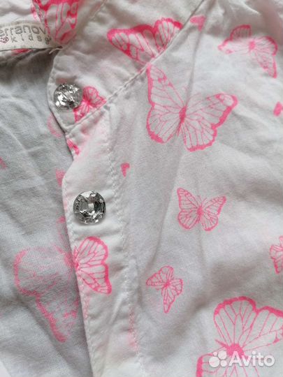 Летние шорты и блузка для девочки