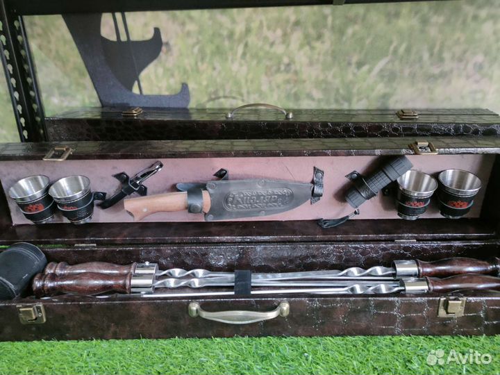 Набор шампуров подарочный мужчине