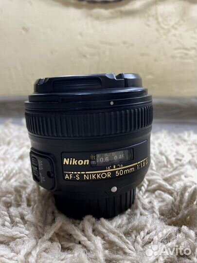 Объектив nikon 50mm f 1.8g af s nikkor