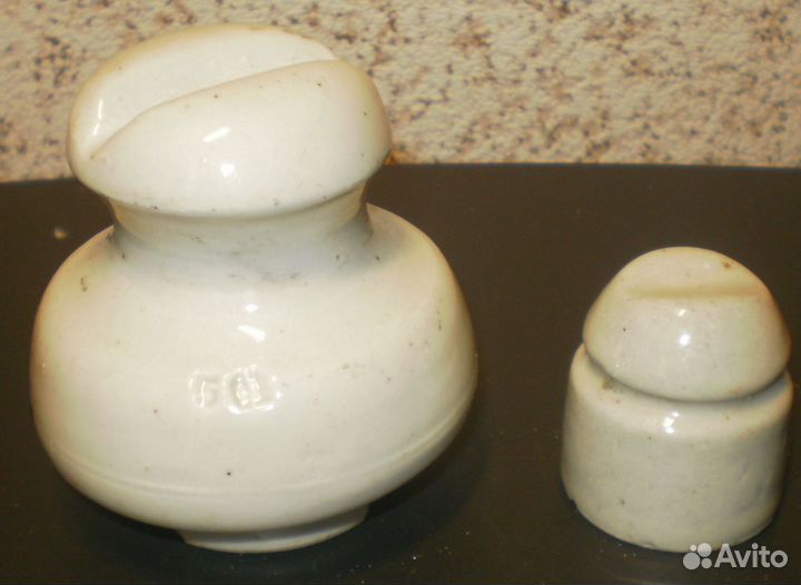 Фарфоровые изоляторы СССР. 1956-60гг