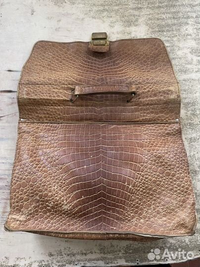 Портфель из кожи крокодила СССР