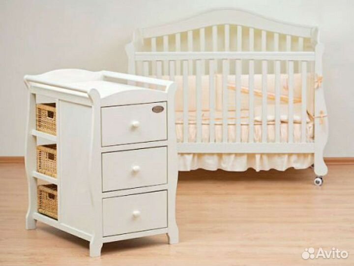 Кроватка Giovanni Bravo + комод Belcanto