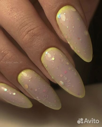 Наращивание ногтей, гель лак