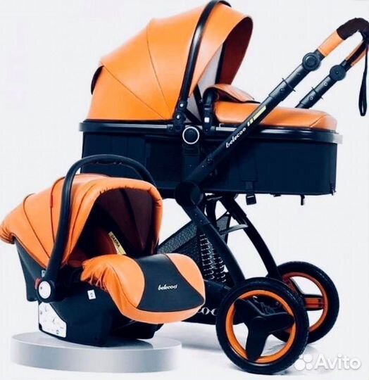 Коляска-трансформер 3 в 1 Luxmom (Belecoo) X6