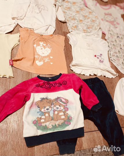 Вещи пакетом для девочки 68- 74