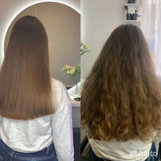 Кератиновое выпрямление волос Ботокс