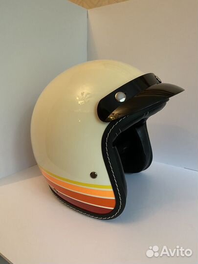 Шлем для мотоцикла открытый, новый