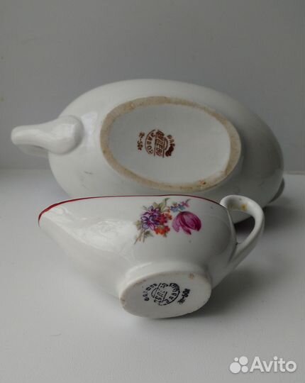 Соусник Дулево - 2 шт. 1950