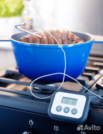 IKEA fantast термометр/таймер для мяса, цифровой