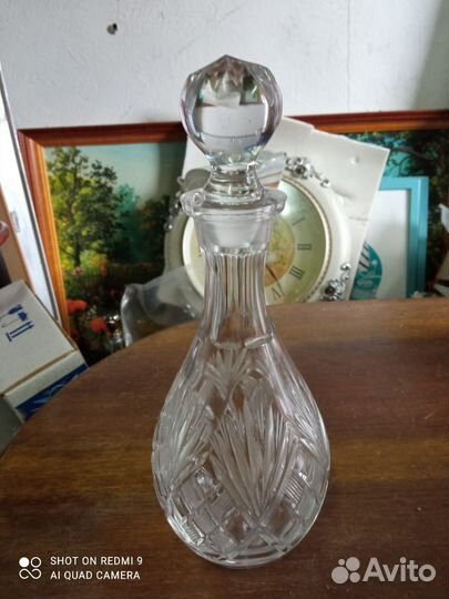 Графин хрустальный СССР
