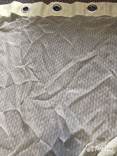 Тюль на люверсах бу