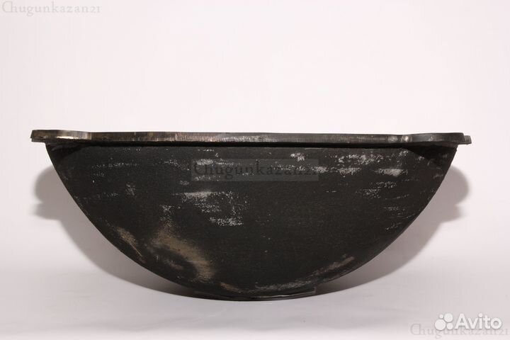 Чугунный казан 16л с крышкой