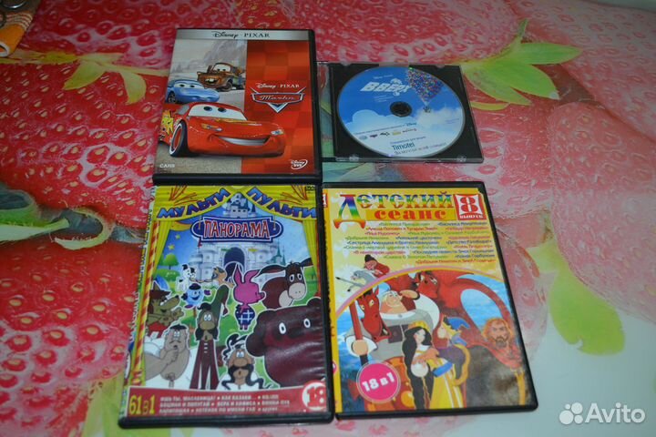 DVD диски с мультфильмами